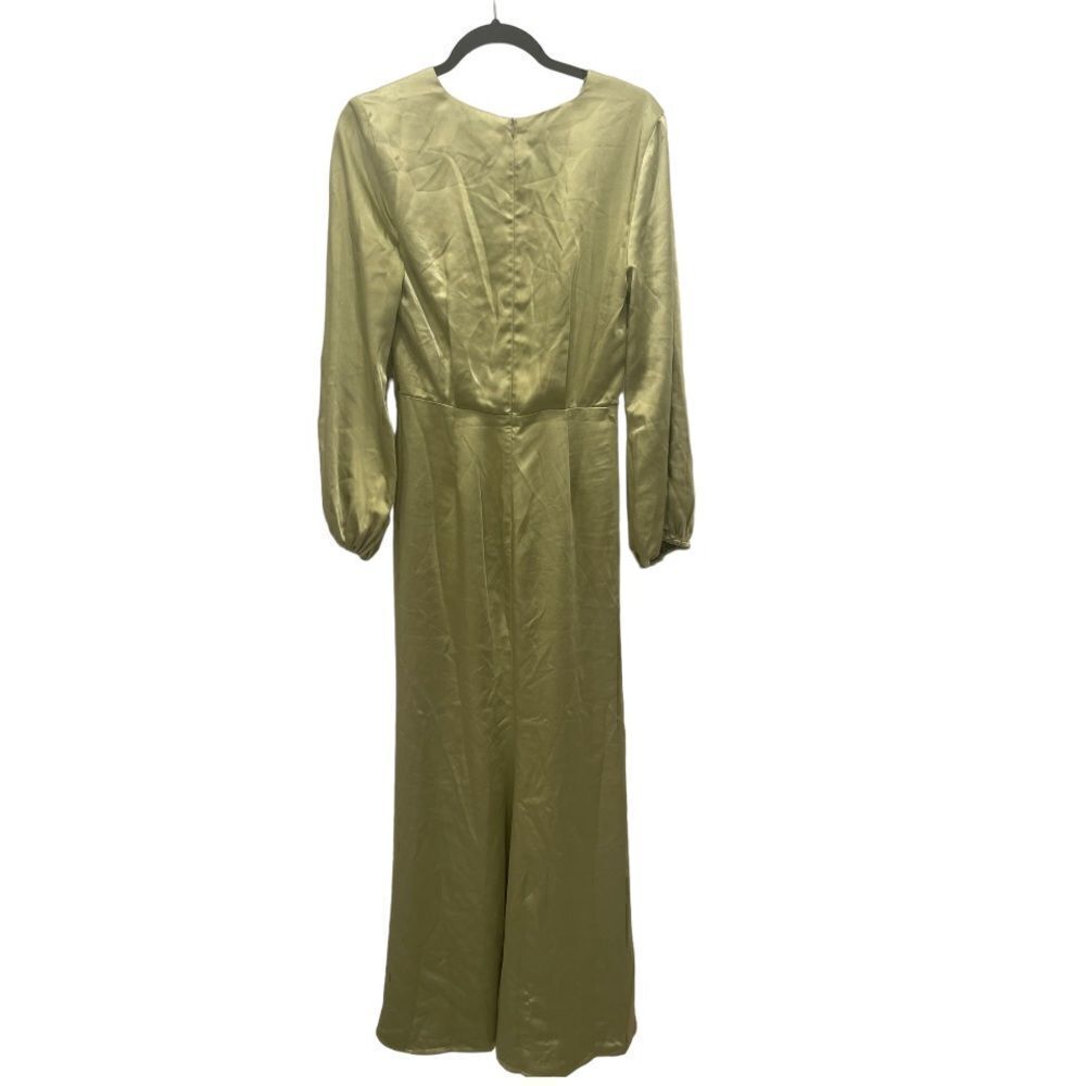 Elliatt Kai Long Sleeve Maxi Dress in Avocado,.Size S - Picture 11 of 16